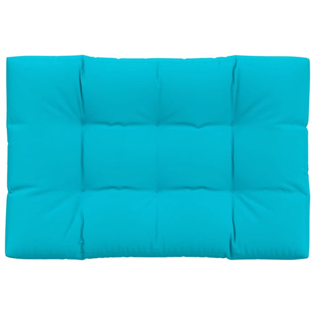 VidaXL Palettenkissen 120x80x12 cm Stoff Türkis