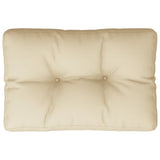 VidaXL Palettenkissen 50x40x12 cm Stoff beige
