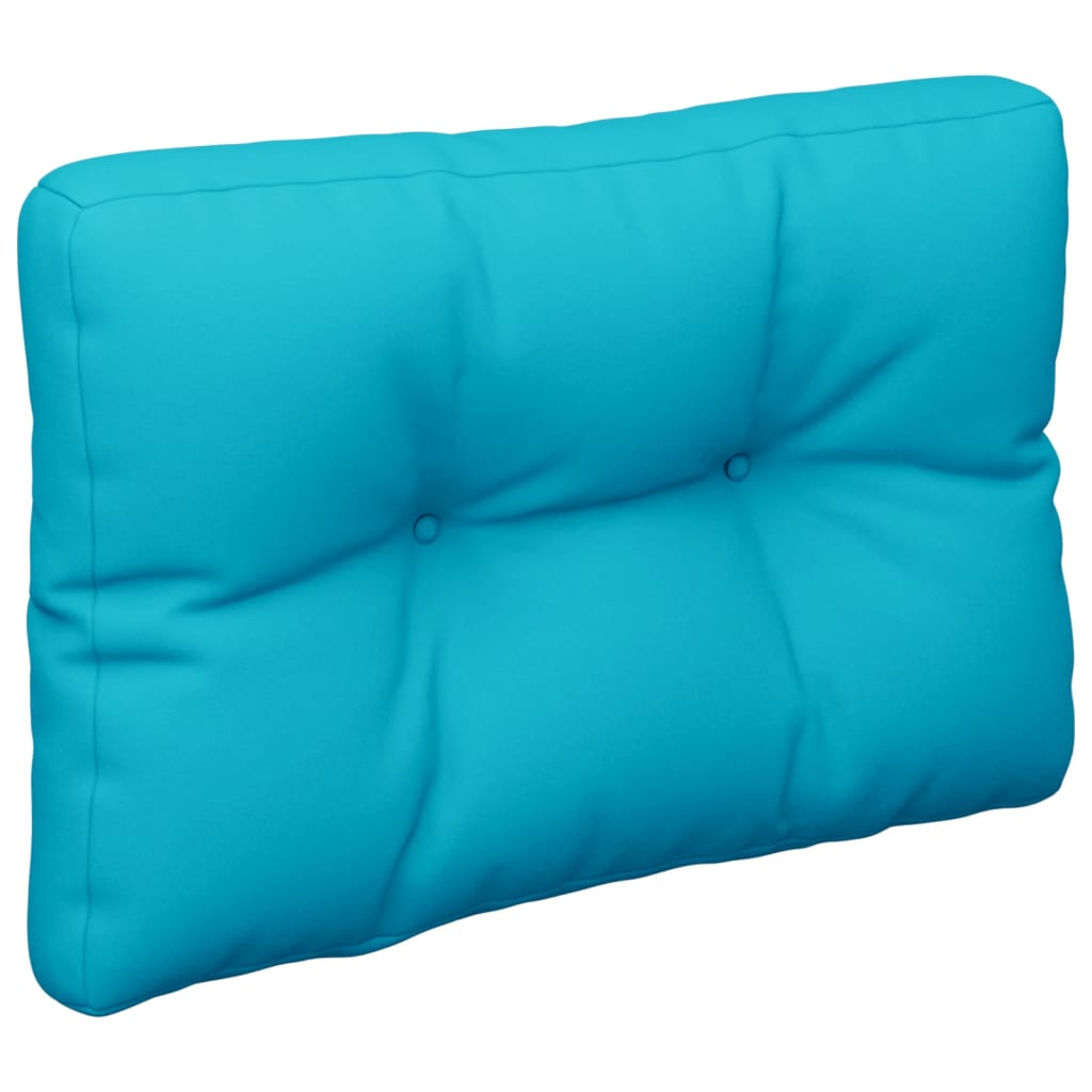 VidaXL Palettenkissen 50x40x12 cm Stoff Türkis