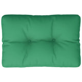 VidaXL Palettenkissen 60x40x12 cm Stoff grün
