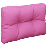 VidaXL Palettenkissen 60x40x12 cm Stoff rosa