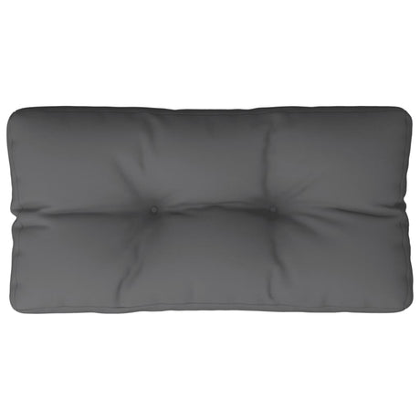Vidaxx Palettenkissen 70x40x12 cm Stoff Anthrazit