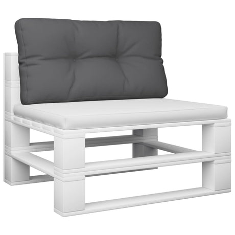 Vidaxx Palettenkissen 70x40x12 cm Stoff Anthrazit