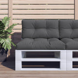 Vidaxx Palettenkissen 70x40x12 cm Stoff Anthrazit