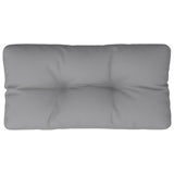 VidaXL Palettenkissen 70x40x12 cm Stoff grau