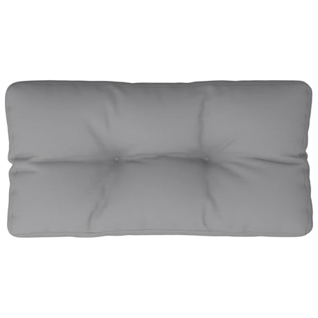 VidaXL Palettenkissen 70x40x12 cm Stoff grau