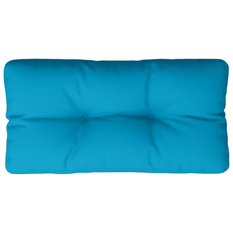 VidaXL Palettenkissen 70x40x12 cm Stoff Hellblau