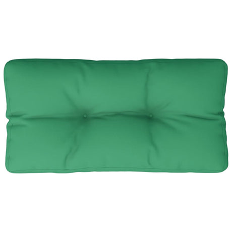 VidaXL Palettenkissen 70x40x12 cm Stoff grün