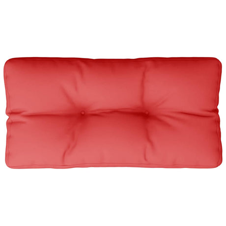 VidaXL Palettenkissen 70x40x12 cm Stoff rot