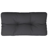 VidaXL Palettenkissen 70x40x12 cm Stoff schwarz