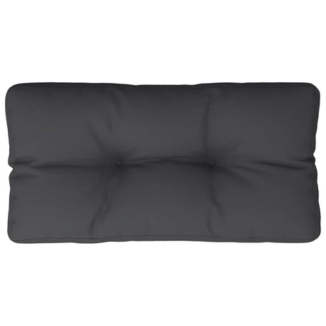 VidaXL Palettenkissen 70x40x12 cm Stoff schwarz