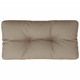 Vidaxx Palettenkissen 70x40x12 cm Stoff Taupe