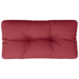 VidaXL Palettenkissen 70x40x12 cm Stoff weinrot