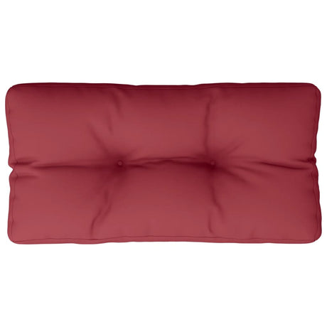VidaXL Palettenkissen 70x40x12 cm Stoff weinrot