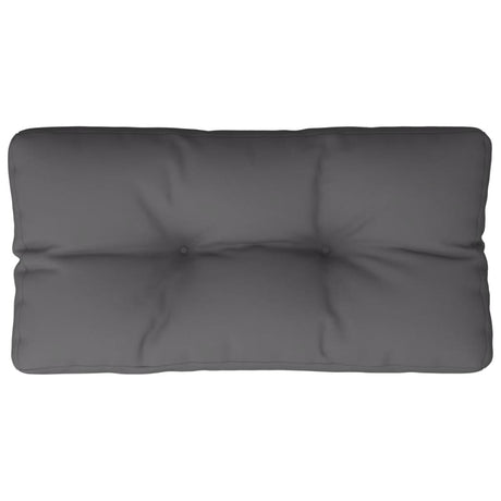 VidaXL Palettenkissen 80x40x12 cm Stoff Anthrazit