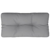 VidaXL Palettenkissen 80x40x12 cm Stoff grau