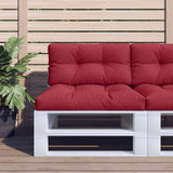 VidaXL Sofakissen 80x40x12 cm Stoff weinrot