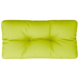Vidaxl palletkussen 80x40x12 cm stof heldergroen