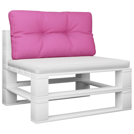 VidaXL Palettenkissen 80x40x12 cm Stoff rosa