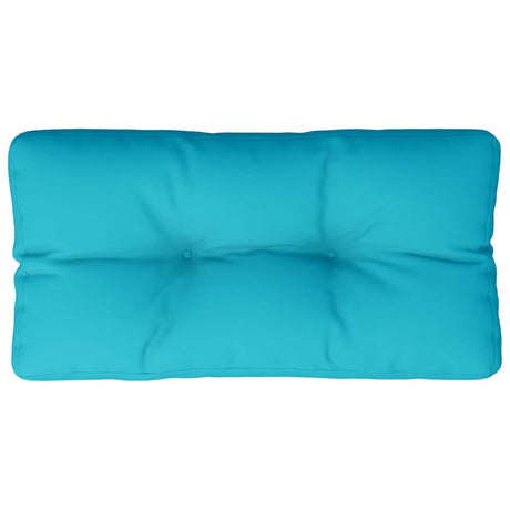 VidaXL Palettenkissen 80x40x12 cm Stoff Türkis