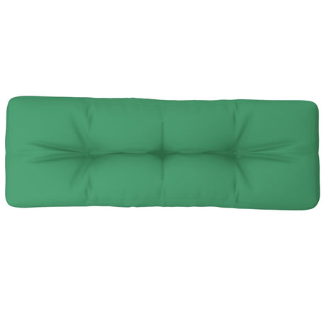 VidaXL Palettenkissen 120x40x12 cm Stoff grün