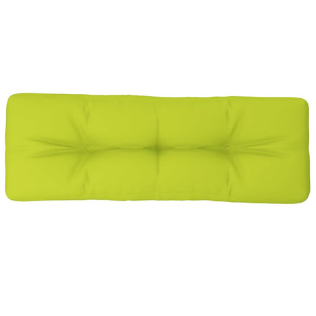 VidaXL Palettenkissen 120x40x12 cm Stoff hellgrün