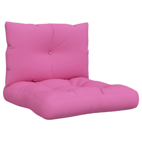 VidaXL Palettenkissen 2 Stk. Oxford-Stoff rosa