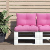 VidaXL Palettenkissen 2 Stk. Oxford-Stoff rosa