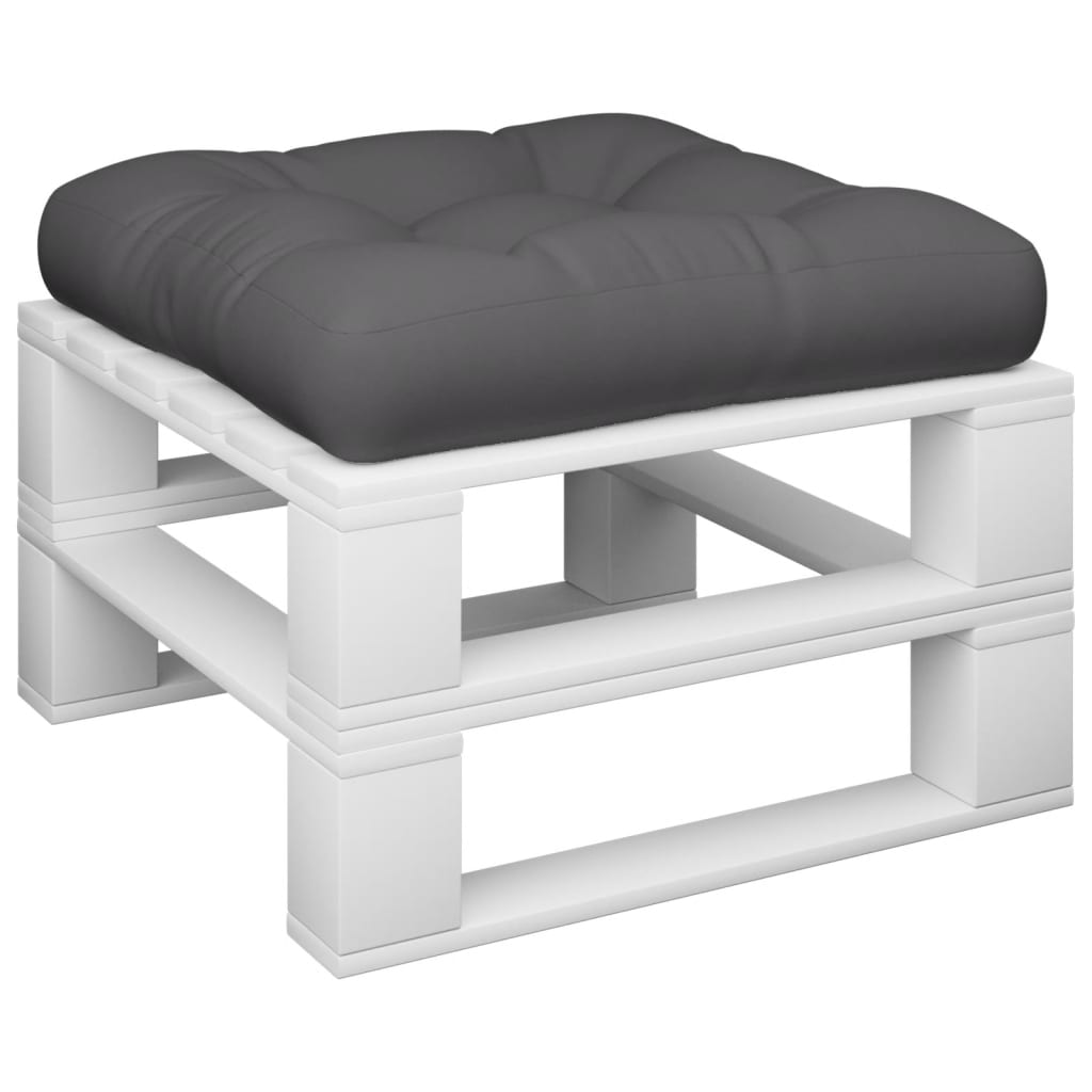 VidaXL Palettenkissen 60x61,5x10 cm Stoff Anthrazit