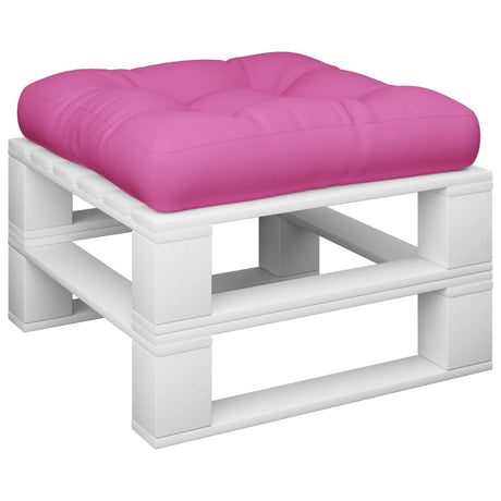 VidaXL Palettenkissen 60x61,5x10 cm Oxford-Stoff rosa