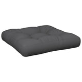 Vidaxx Palettenkissen 58x58x10 cm Stoff Anthrazit