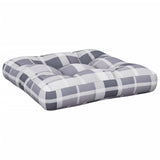 Vidaxl Palette Cushion 58x58x10 cm Checker Muster