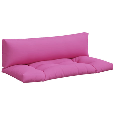 VidaXL Palettenkissen 2 Stk. Oxford-Stoff rosa