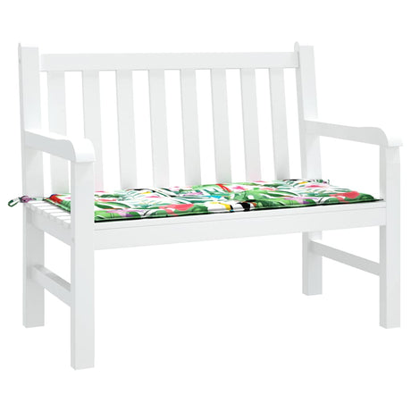 VidaXL Gartenbankauflage 100x50x4 cm Oxford-Stoff mehrfarbig