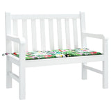 VidaXL Gartenbankauflage 100x50x4 cm Oxford-Stoff mehrfarbig