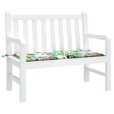 Vidaxl Garden Bench Cushion 100x50x3 cm Oxford Stoff Multi -Colored