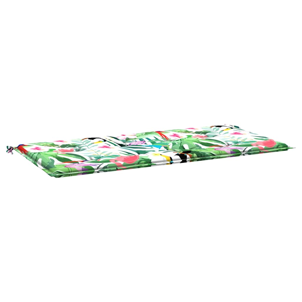 VidaXL Gartenbankauflage 120x50x4 cm Oxford-Stoff mehrfarbig