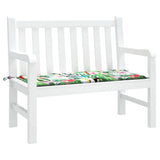 VidaXL Gartenbankauflage 120x50x4 cm Oxford-Stoff mehrfarbig