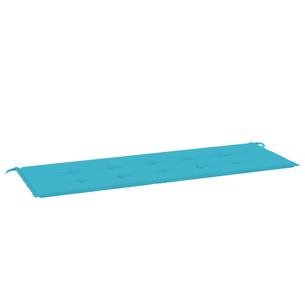 Vidaxx Gartenbankauflage 150x50x4 cm Oxford-Stoff türkis