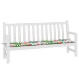 Vidaxl Garden Bench Cushion 200x50x3 CM Fabric Multi -Colored