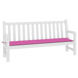 Vidaxl Garden Bench Cushion 200x50x3 CM Fabric Pink