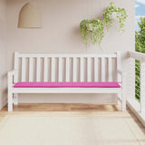 VidaXL Gartenbankauflage 200x50x4 cm Stoff rosa