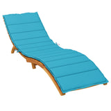 Vidaxl Lounger Blaphion Oxford tkanina turkiza