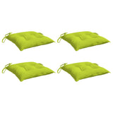Vidaxx Stuhlkissen 4 Stück 40x40x7 cm Oxford-Stoff hellgrün