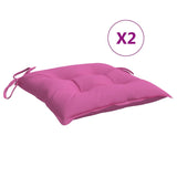 Vidaxl Stull Këssen 6 PCs 40x4xx7 cm Stoff rosa