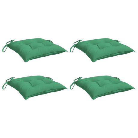 VidaXL Palettenkissen 4 Stück 50x50x7 cm Oxford-Stoff grün
