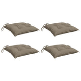 Vidaxx Palettenkissen 4 Stück 50x50x7 cm Oxford-Stoff Taupe