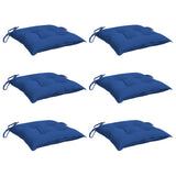 VidaXL Palettenkissen 6 Stück 50x50x7 cm Oxford-Stoff blau