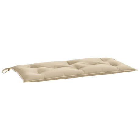 VidaXL Gartenbankauflage 100x50x7 cm Oxford-Stoff beige