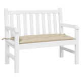 VidaXL Gartenbankauflage 100x50x7 cm Oxford-Stoff beige